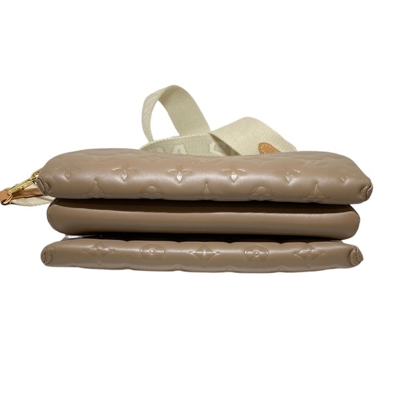 Louis Vuitton Coussin PM Lambskin Shoulder Bag Taupe - Picture 4 of 8